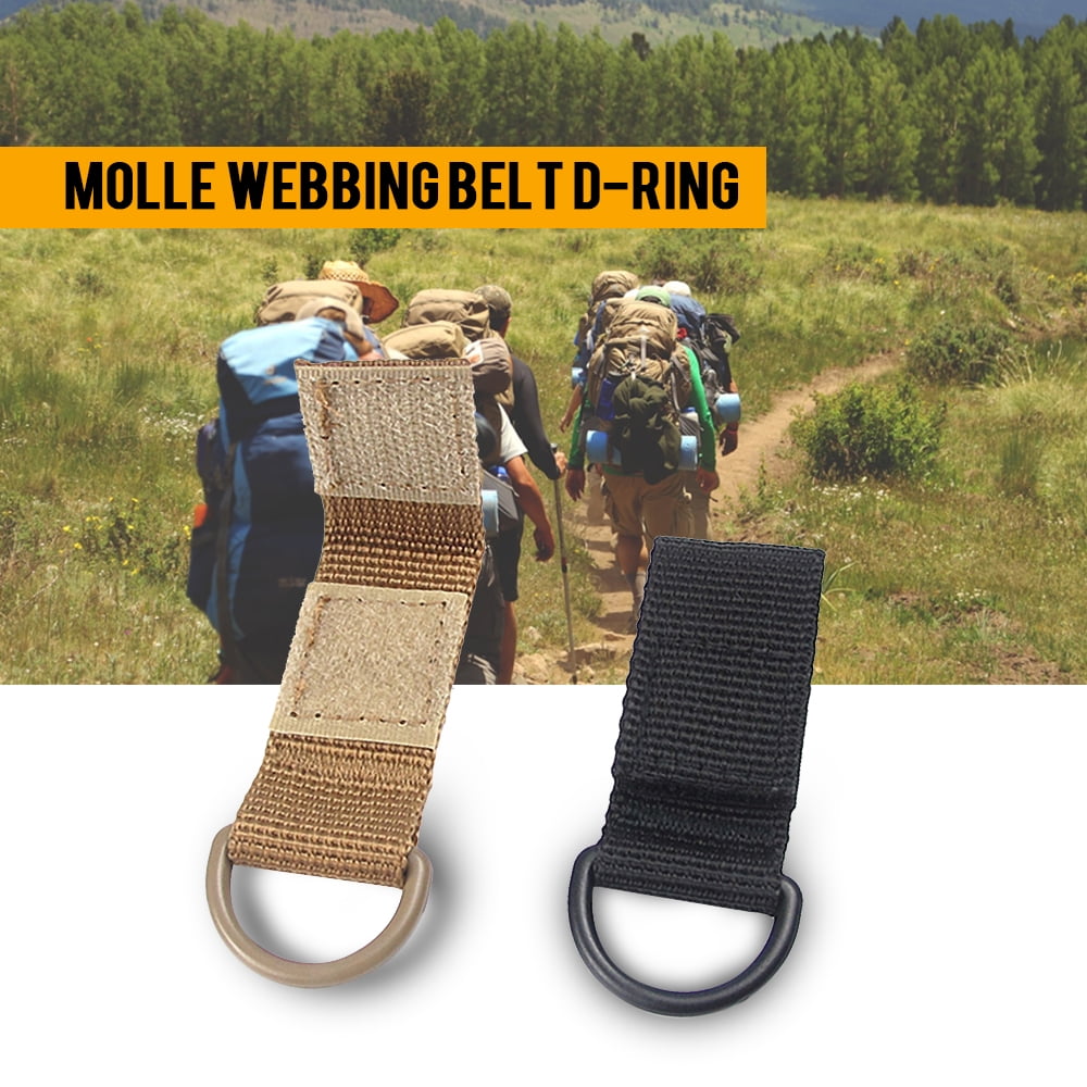 Hiking Backpack, Molle Strap Hook Stroller Hook Bag Holder for Camping 