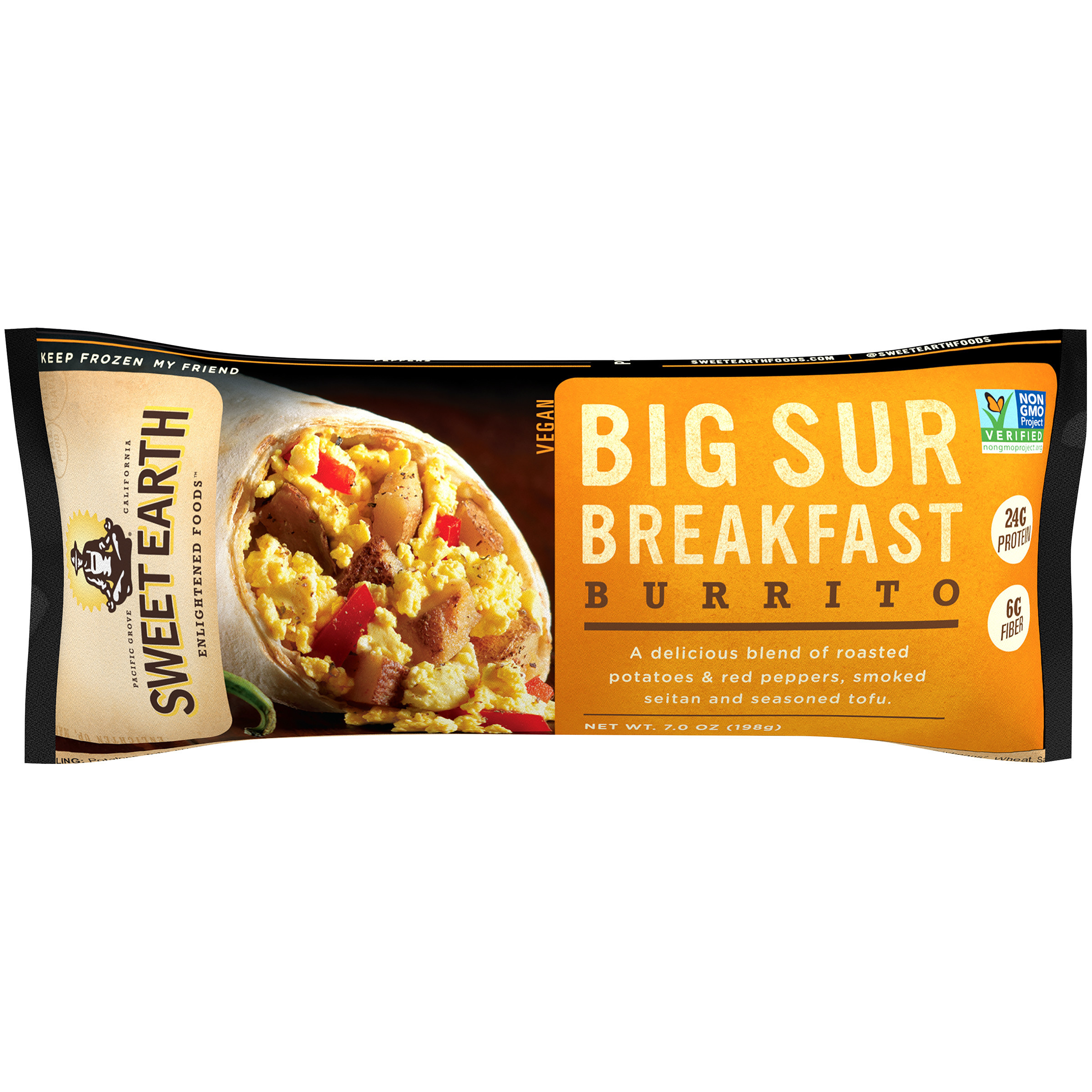 SWEET EARTH Big Sur Breakfast Burrito 7 oz. Pack
