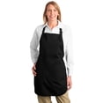 thumbnail image 2 of Port Authority A500 Full Length Apron with Pockets, Black - One Size, 2 of 2
