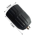 thumbnail image 1 of Portabrocas de 2 mm a 13 mm 1/2 20UNF Portabrocas eléctrico manual de acero de alta velocidad con montaje de rosca, 1 of 5