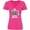 Hot Pink, variant on Inktastic Queen of the Slots Women's V-Neck T-Shirt