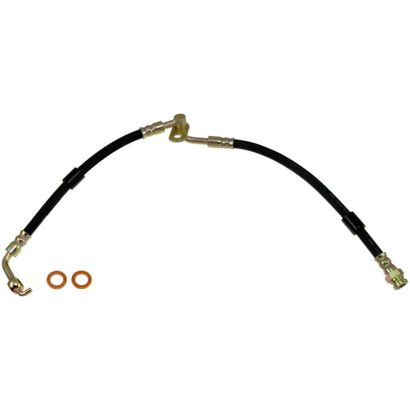 Dorman H620688 Front Passenger Side Brake Hydraulic Hose for Specific Mazda Models Fits select: 2004-2011 MAZDA RX8