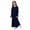 Dark Blue, variant on Muslim Dress for Girls Islami𝐜 Prayer Abaya Long Sleeve Chiffon Kaftan Robe Maxi Dresses Kids Ramadan 𝐃ubai Outfit