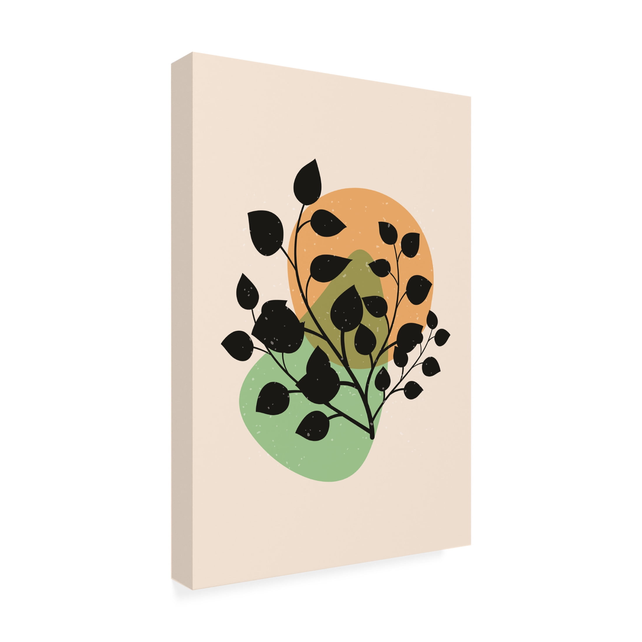 Trademark Fine Art jay stanley Abstract Botanical 4 Canvas Wall Art