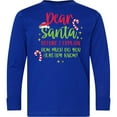 thumbnail image 3 of Inktastic Christmas Dear, Santa Before I Explain How Much Do You Know? Long Sleeve Youth T-Shirt, 3 of 5