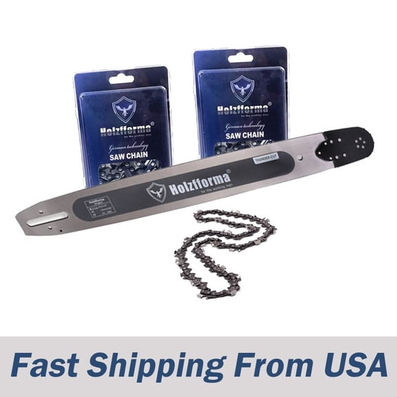 USA Holzfforma 28 3/8 .058 92DL Bar&Chain Combo For Husqvarna 268 272 372 395