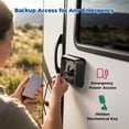 thumbnail image 3 of ONNAIS Keyless RV Door Lock - Full Metal Smart APP Control Keyless Entry, 3 of 8