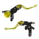 thumbnail image 2 of Palanca de freno con bomba y clutch para motocicleta dorado universal Kinlley HX-0120 dorado, 2 of 4