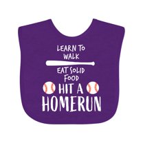 Inktastic Baseball To-Do List- Future Homerun Hitter Boys or Girls Baby Bib