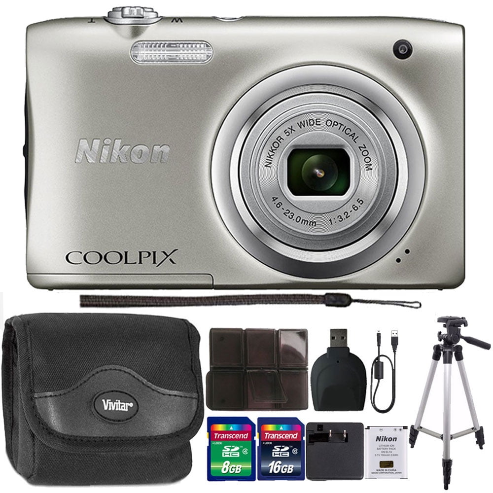 Nikon COOLPIX A100 20.1MP f/3.76.4 Max Aperture Compact Point and