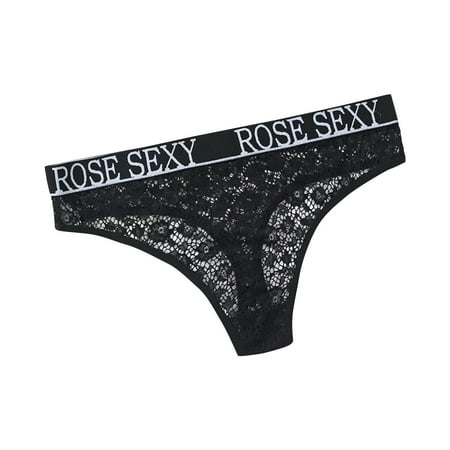 

Lady Seamless Seamless Lace Black L Briefs 3 Pack