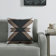 Mainstays 18 x 18 Multicolor Aztec Geometric Cotton Throw Pillow
