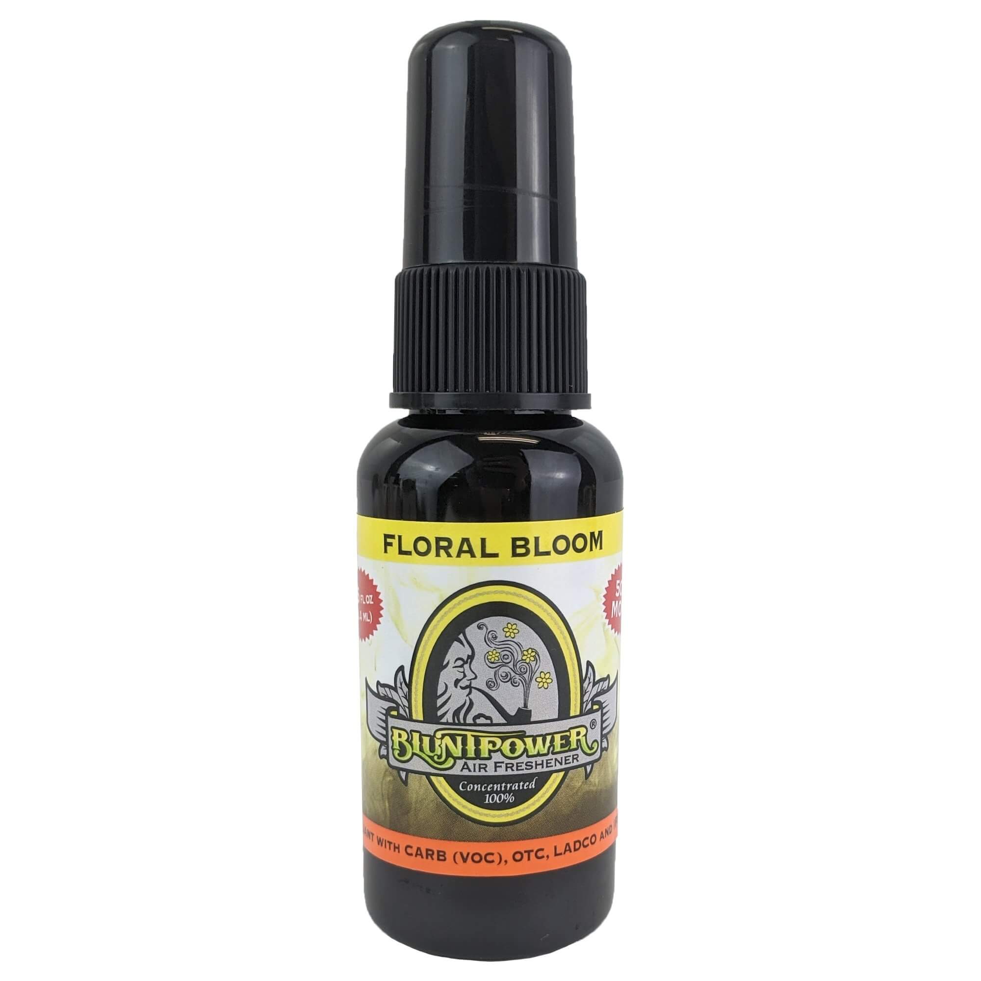 BluntPower Air Freshener Spray 1.5 oz. Floral Bloom