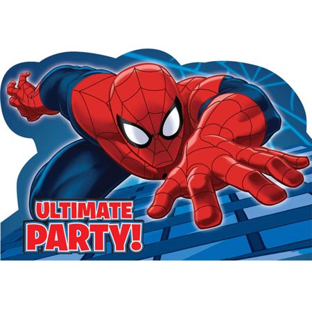 Spiderman Invitations Wal Mart 9
