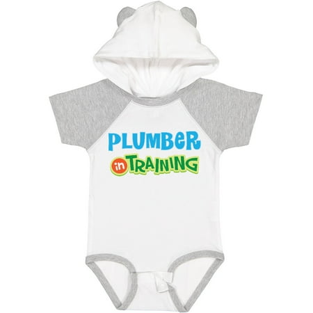

Inktastic Plumber in Training Gift Baby Boy or Baby Girl Bodysuit