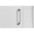 thumbnail image 4 of Basco Copa00a2776cl Coppia 76" High X 27-9/16" Wide Hinged Frameless Shower Door - Nickel, 4 of 5