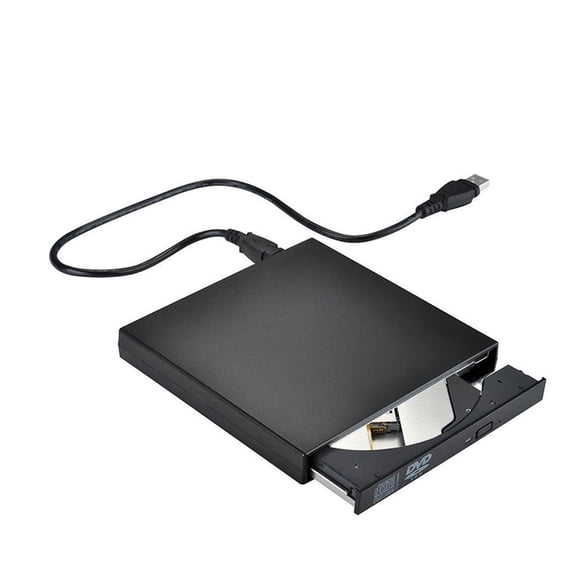 USB 2.0 Optical Drive CD RW CD-RW Player Portable External DVD Drive Recorder Laptop Computer ,Easy to Install