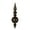 Gunmetal, variant on Vickerman 10 by 2.4" Baby Blue Candy Glitter Snowflake Finial 4/Bag. Add some sparkle and shine to your holiday decorating projects with this 10 inch finial ornament. Made with shatterproof plastic. O