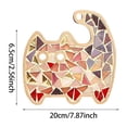 thumbnail image 3 of DIY Tiles for Crafts Mixed Colour Cat Kit Glass Making Supplies Puzzle Material Handmade Home (cat), 3 of 8