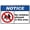 Warning Sign 2, variant on No Children Allowed in This Area Caution Safety Metal Sign - 8"x12" Sign, Construction Zone, Hazard Area, Child Restriction