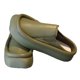 thumbnail image 3 of Zapatillas de cuero de PU, zapatos de casa de PU medio envueltos para mujer, zapatos planos, compactos y ligeros, 3 of 8