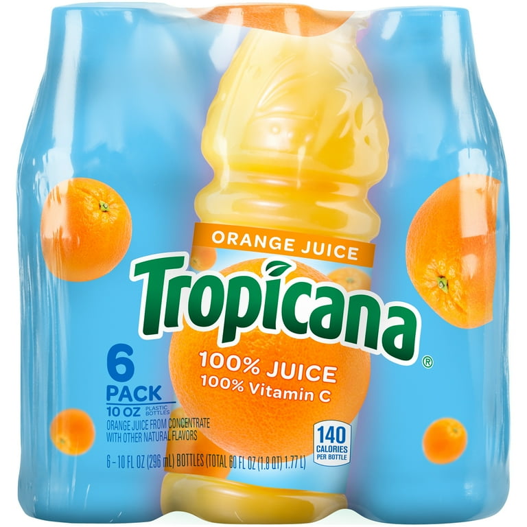Tropicana 100 Orange Fruit Juice 10 Fl. Oz