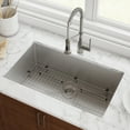 thumbnail image 2 of KRAUS Standart Pro 28" Undermount Single Bowl 16 Gauge Stainless Steel Kitchen Sink, 2 of 8