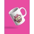 thumbnail image 3 of Owl With Headphones Mug - SPIdeals Designs,, 3 of 4