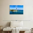 thumbnail image 2 of Elephant Stock Florida Lighthouse Point Wall Art - Horizontal Canvas Wall Art - Living Room Wall Decor - Photography Nautical Canvas - Blue And Green Decor - 30" x 20", 2 of 8