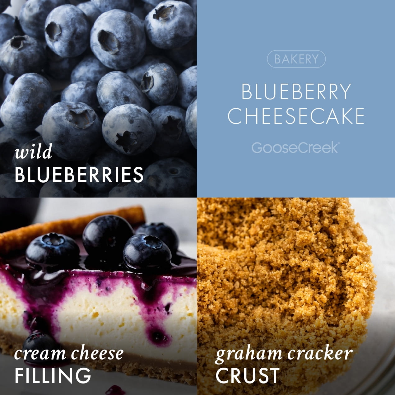(5 pack) Goose Creek Blueberry Cheesecake Scent Wax Melt, 2.1oz.