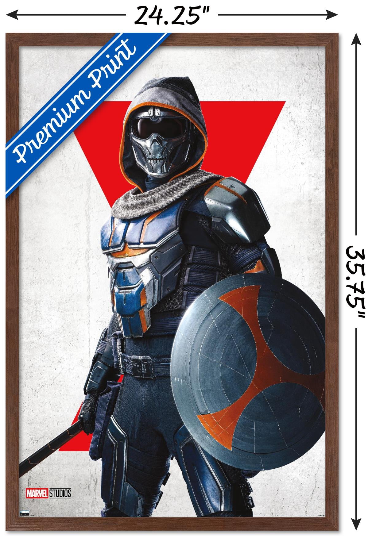 Marvel Black Widow - Taskmaster One Sheet Wall Poster, 22.375" x 34", Framed