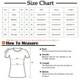thumbnail image 3 of PATLOLLAV Summer Shirts Womens Tops Fashion Round-Neck Digital Print Short Sleeve Blouse, 3 of 6