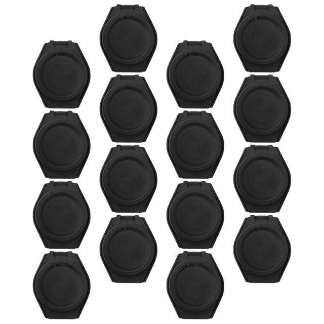 KALLORY 16pcs Web Cam Cover: Phone Webcam Cover Slide Web Cam Privacy Accessories Black