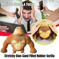 thumbnail image 4 of Yhan Juguete De Mono Elástico Squishies De Tendencia Juguete Fidget Mono De Peluche Pegamento Elástico Relleno De Arena Gorila De Goma Squishy Juguetes para Niños Y Adultos, 4 of 5