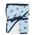 thumbnail image 2 of Hudson Baby Muslin Hooded Towel & Washcl, 2 of 4