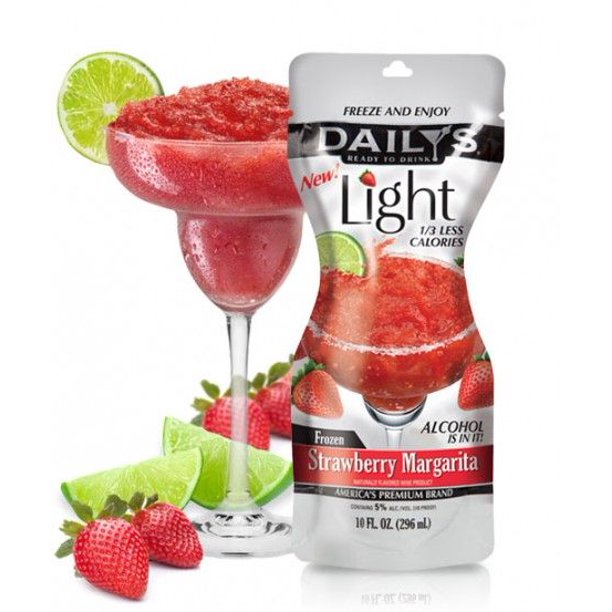 Daily's Light Strawberry Margarita Cocktail, 10 fl oz