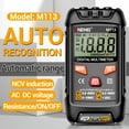 thumbnail image 3 of ANENG M113 Digital Mini Multimeter Tester Intelligent AC/DC Voltmeter 1999 Count LCD Voltage and Resistance Meter Tester with NCV Data Hold Auto-Range for Line On/Off Detection, 3 of 8
