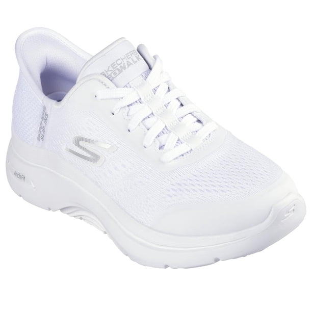 Zapatillas Skechers Go Walk Arch Fit 2.0 para Mujer, Blancas, Talla 7