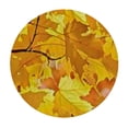 thumbnail image 4 of BANET Fall Yellow Maple Leaves Round Table Cloth, Autumn Maple Tablecloths Waterproof Stain-Resistant Oil-Proof Wrinkle Table Cover Dinner Kitchen Decor 42"-46, 4 of 8