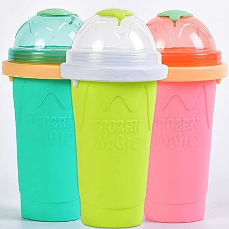 Frozen Magic Cup, Tik Tok Slushy Maker Cup Ice Cream Maker, Squeeze Cup 