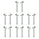 thumbnail image 1 of 14 estacas de soporte para plantas, estructuras pequeñas, anillos de soporte para flores de tomate 14cmx24cm, 1 of 9