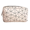 thumbnail image 1 of Bolsa de maquillaje grande con cremallera, organizador de cosméticos de viaje para mujeres y niñas, 1 of 5