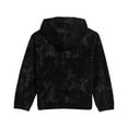 thumbnail image 2 of Lucky Brand BLACK Big Girls Tie Dye Hooded Popover Sweatshirt, US Large(12/14), 2 of 2