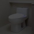 thumbnail image 3 of Costway Elongated Front Toilet Seat Auto LED Nightlight Quiet-Close Lid Battery Operated, 3 of 10