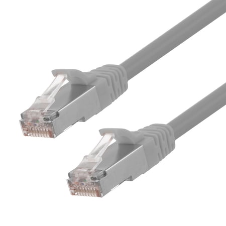 NavePoint Ethernet Patch Cable CAT6  F/UTP  26AWG  7 Ft  5 pack  Gray price history on PriceWatchPro