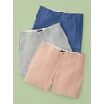 Men's and Big Men's Flat Front Shorts, 9” Inseam, Sizes 2854