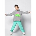 thumbnail image 2 of Sleeping Dinosaur Hoodie Toddler -Image by Shutterstock,  5 Toddler, 2 of 4