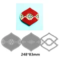 thumbnail image 4 of Adorno de campana navideña con centelleo, troqueles de corte de metal con capa de prensa de abedul, para hacer álbumes de recortes, papel, marco de relieve, tarjetas, manualidades, 4 of 4