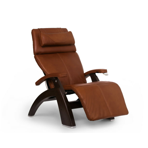 Human Touch Pc 420 Classic Manual Plus, Leather And Wood Recliner