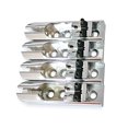 thumbnail image 3 of Ponticello,Tailpiece 4pcs Individual Individual Compatible With 4 Saddles Compatible With Buzhi Siuke Zdhf 4 Saddles 4pcs, 3 of 7